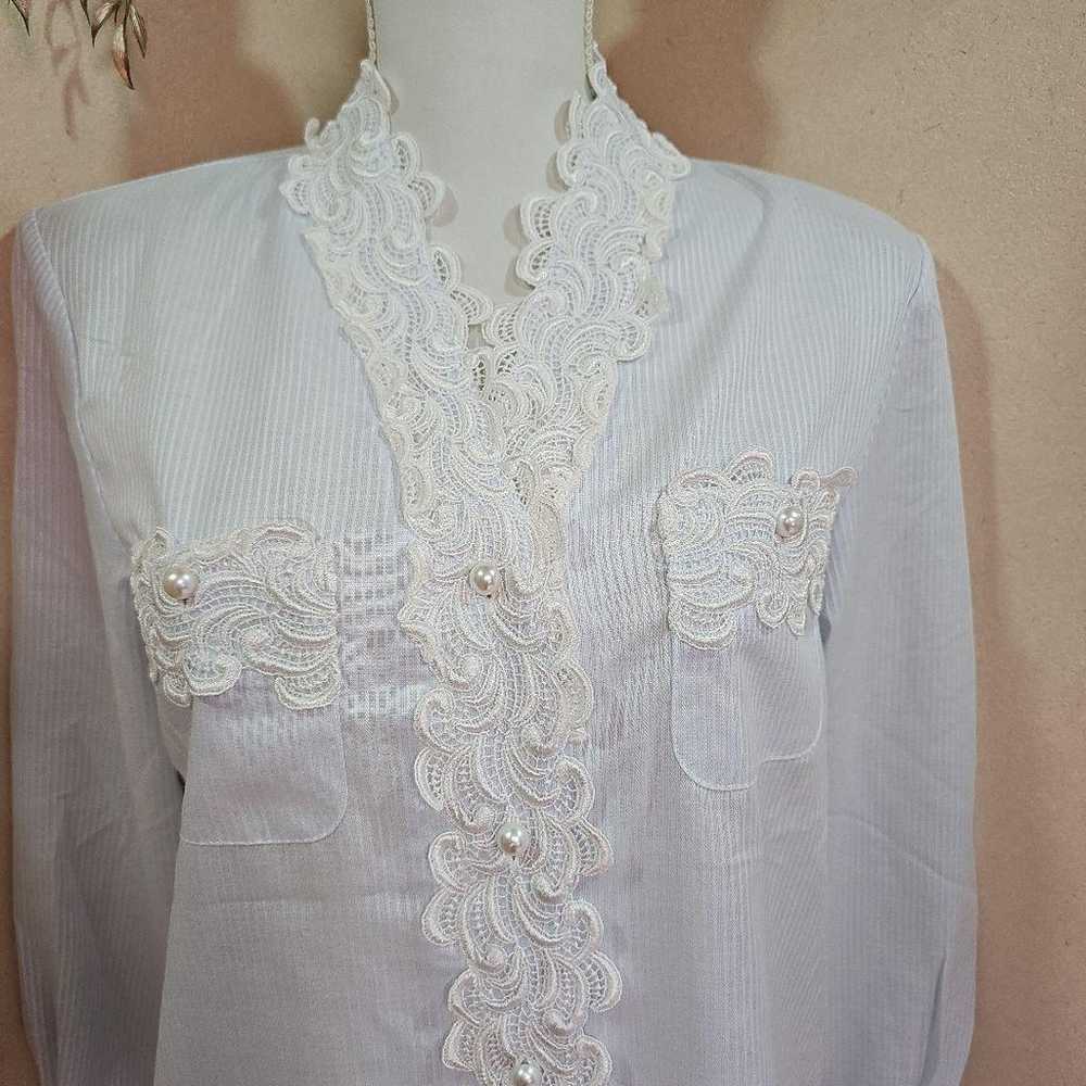 A very rare and elegant shirt with vintage Japane… - image 3