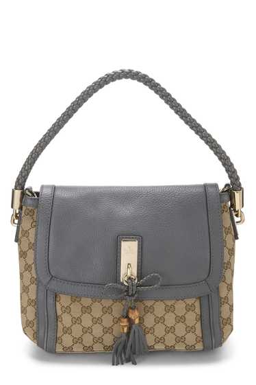 Grey Original GG Canvas Bella Shoulder Bag