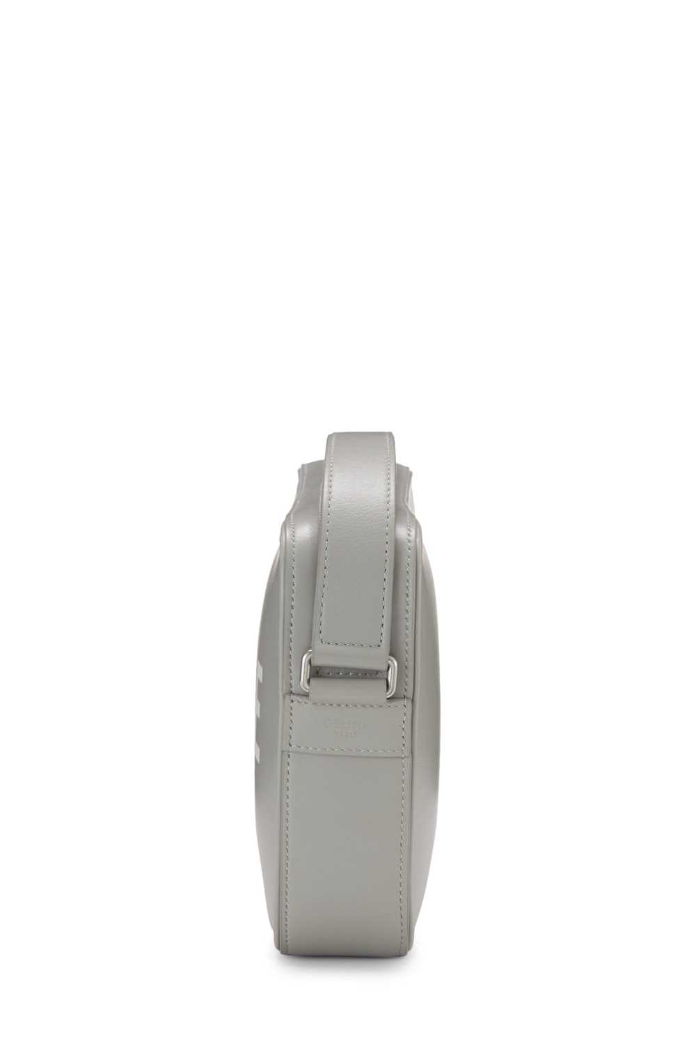 Grey Calfskin Logo Messenger Medium - image 3