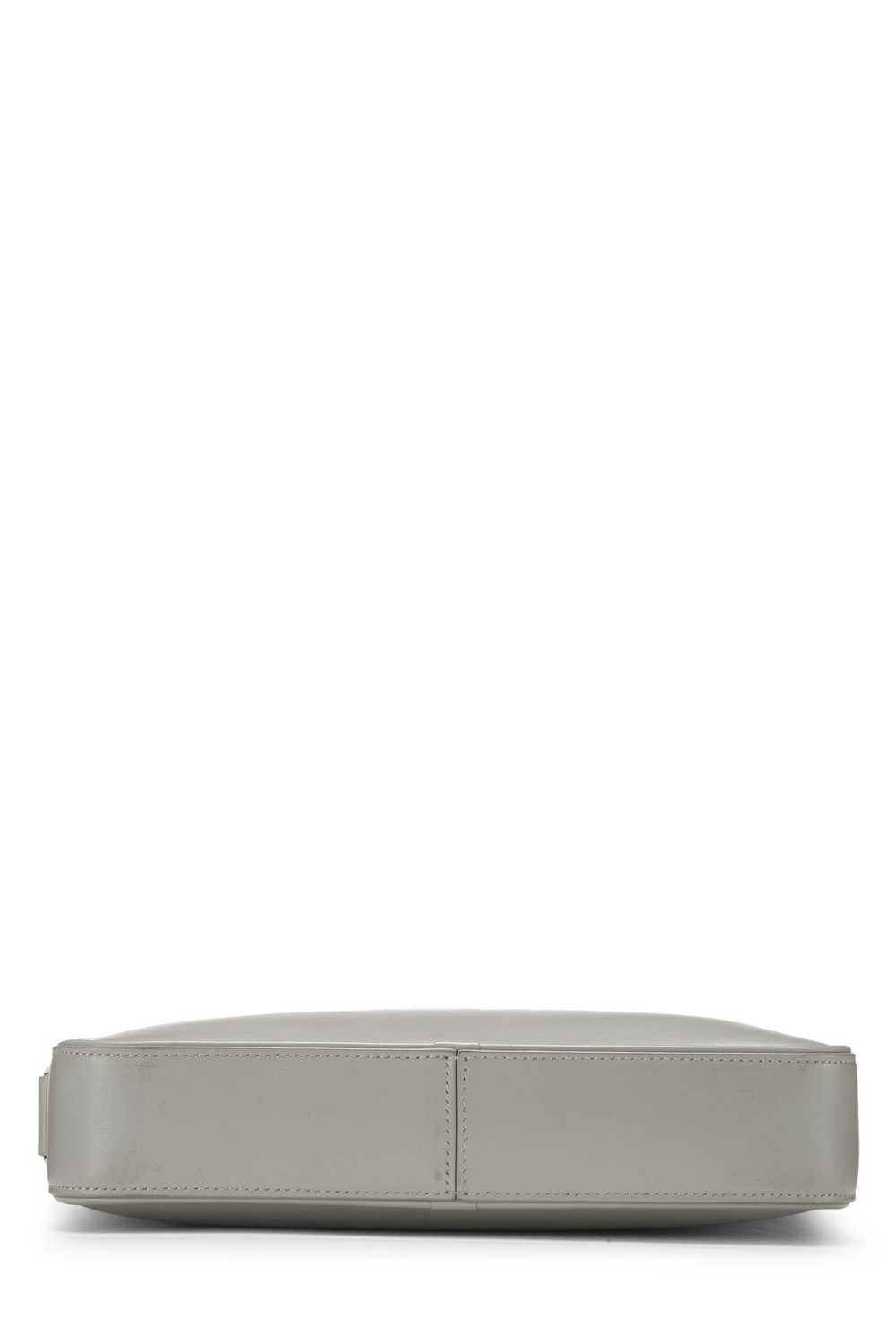 Grey Calfskin Logo Messenger Medium - image 5