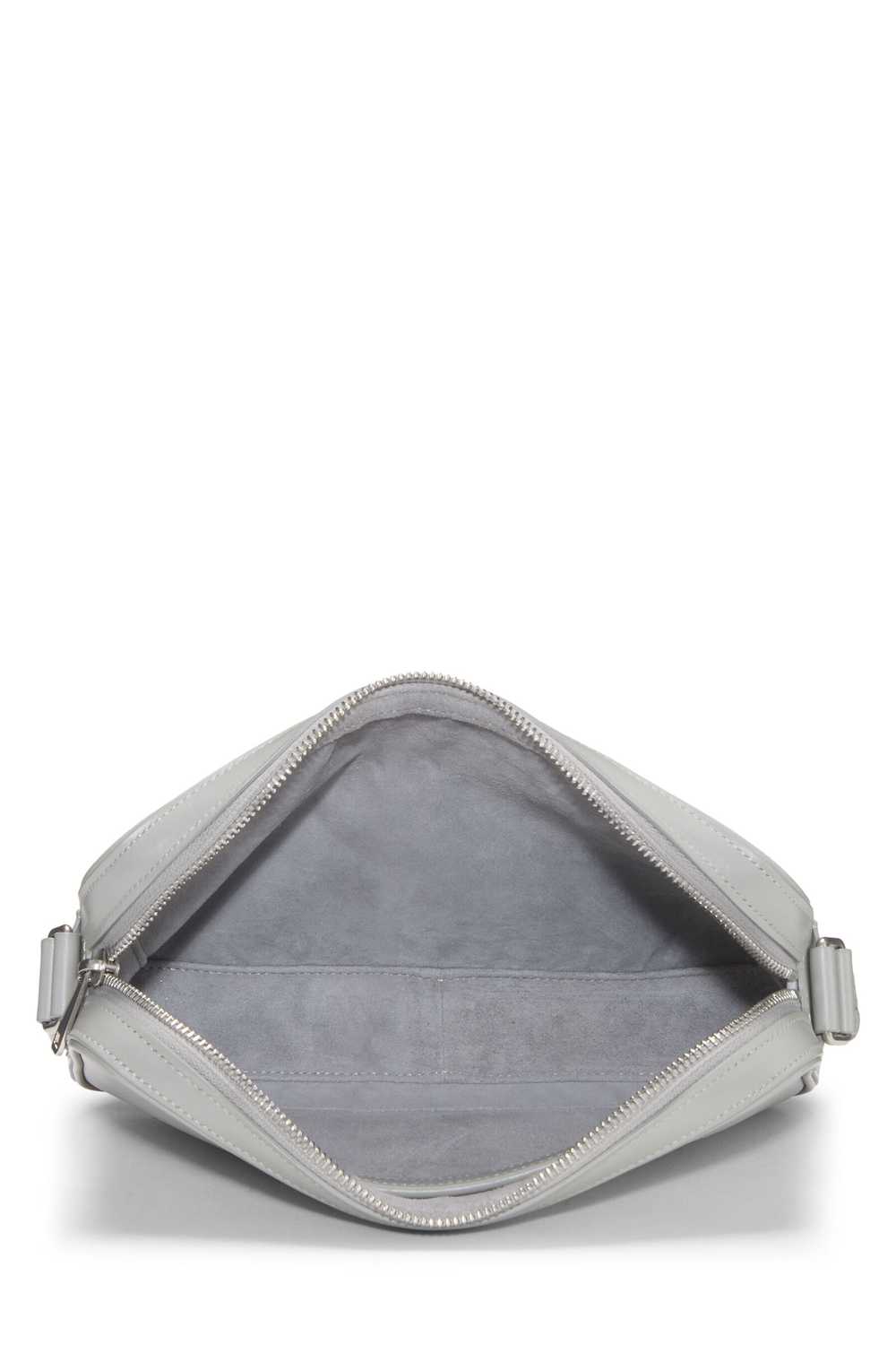 Grey Calfskin Logo Messenger Medium - image 6