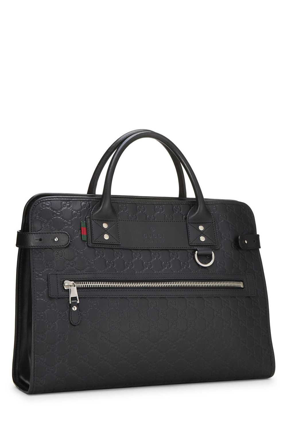 Black Guccissima Briefcase - image 2