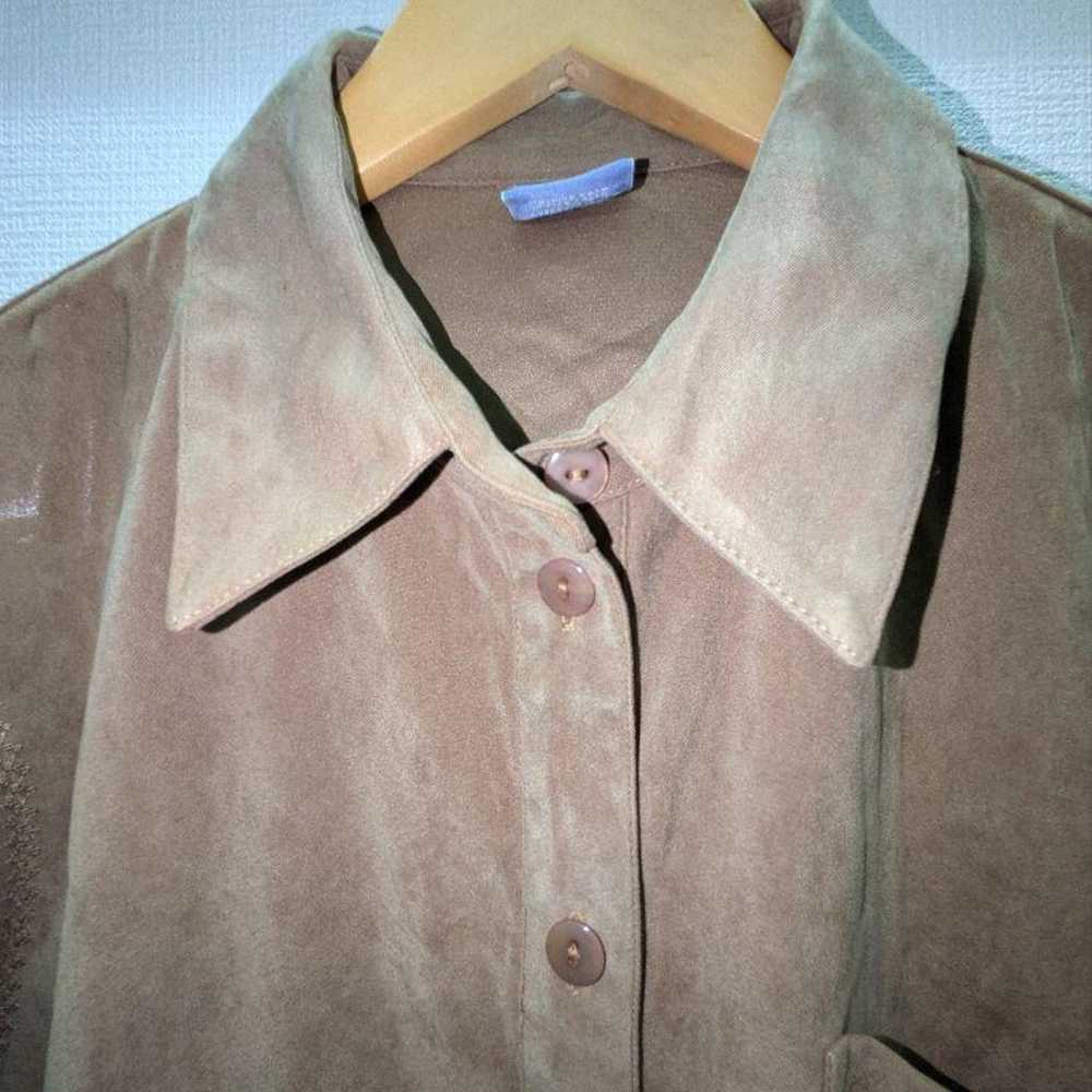 Vintage US Suede Western Shirt - image 2