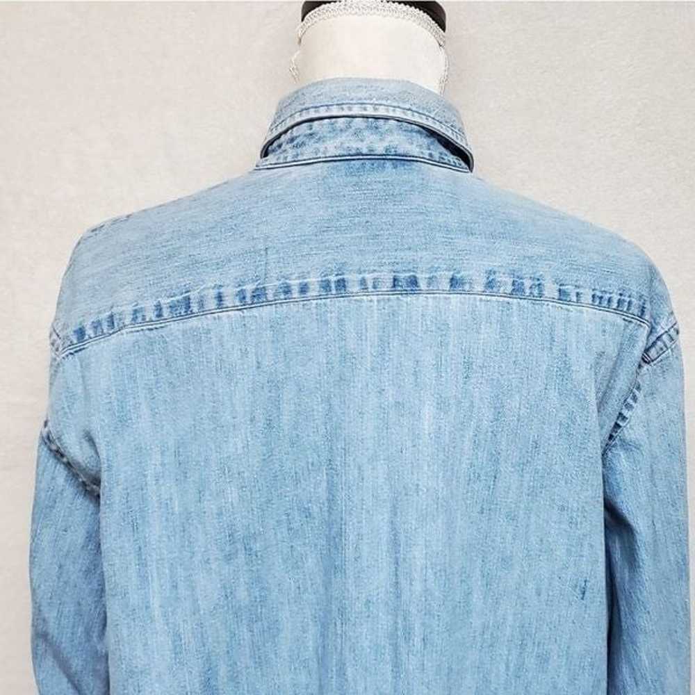 Vintage 1990s Lauren Ralph Lauren Chambray Stone … - image 10