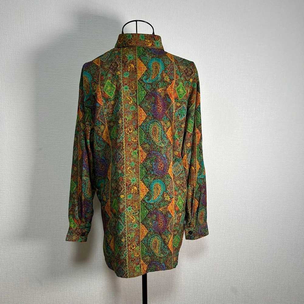 Vintage pattern geometric paisley ladies unisex s… - image 3