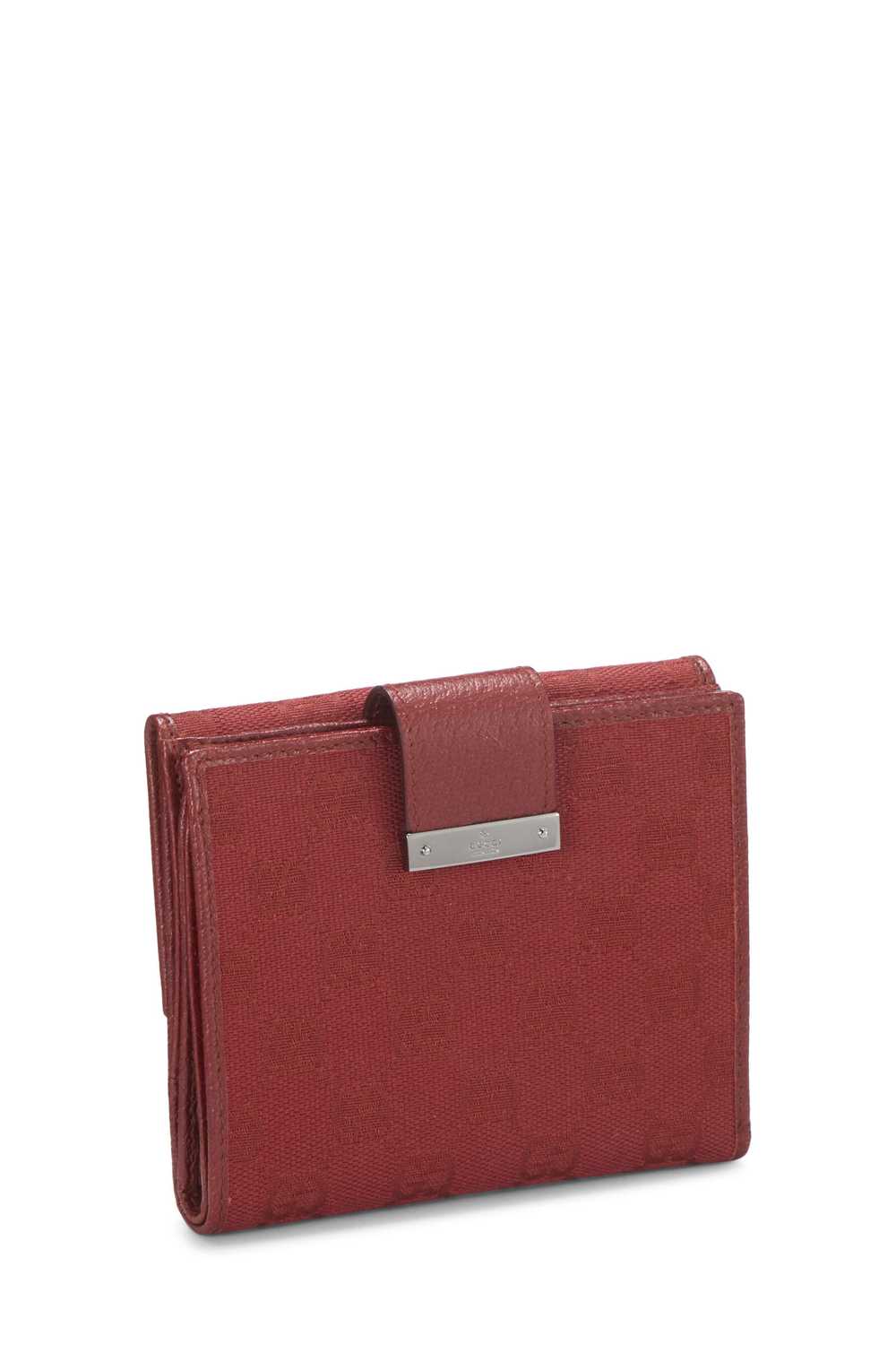 Red Original GG Canvas Compact Wallet - image 2