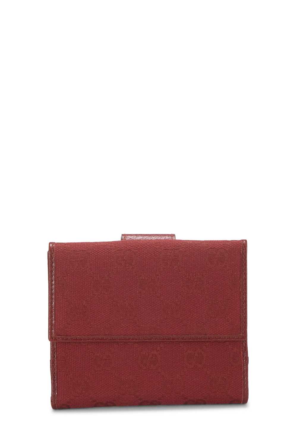 Red Original GG Canvas Compact Wallet - image 3