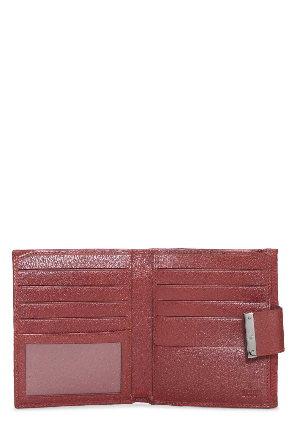 Red Original GG Canvas Compact Wallet - image 4