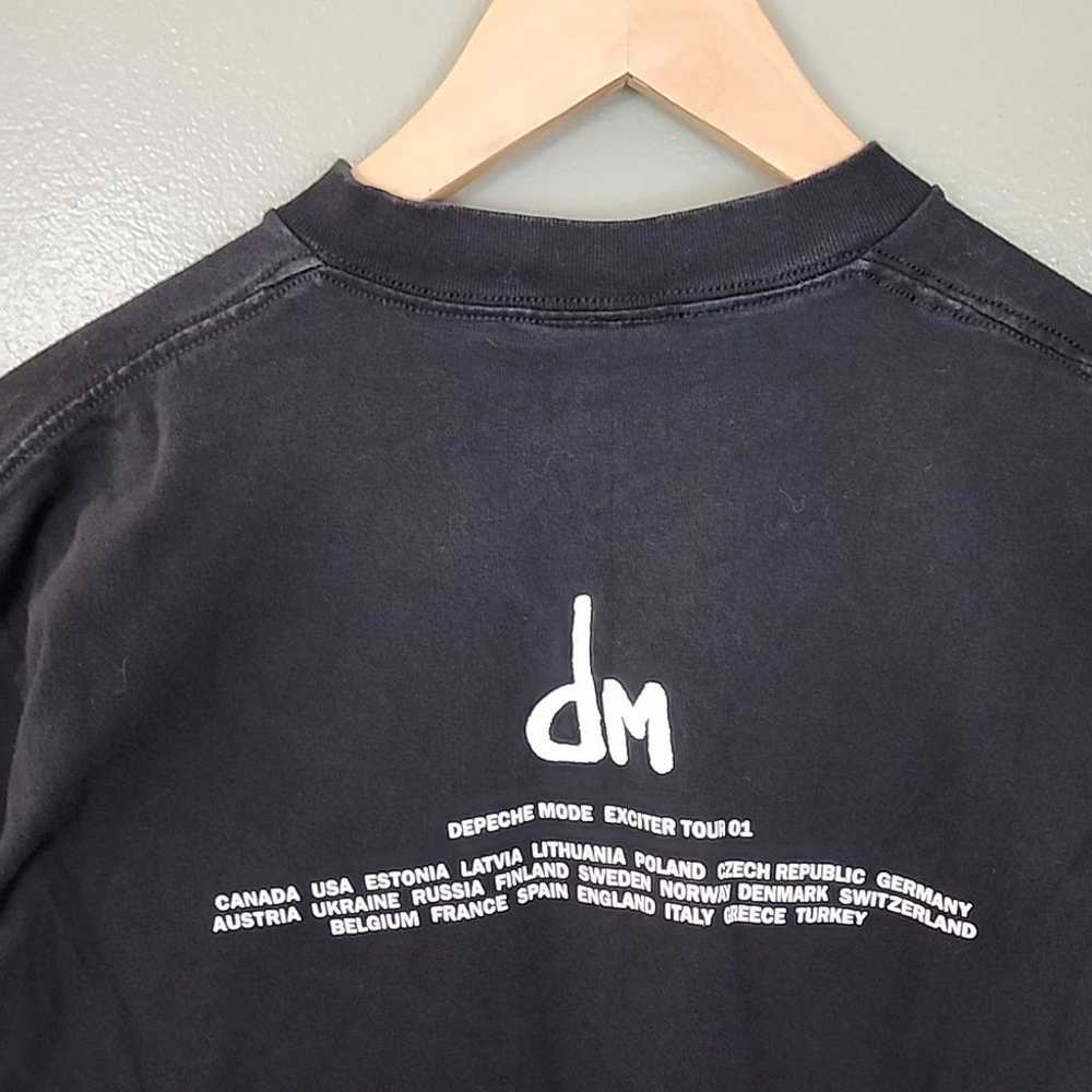 Vintage Depeche Mode Exciter 2001 Concert T-shirt… - image 10