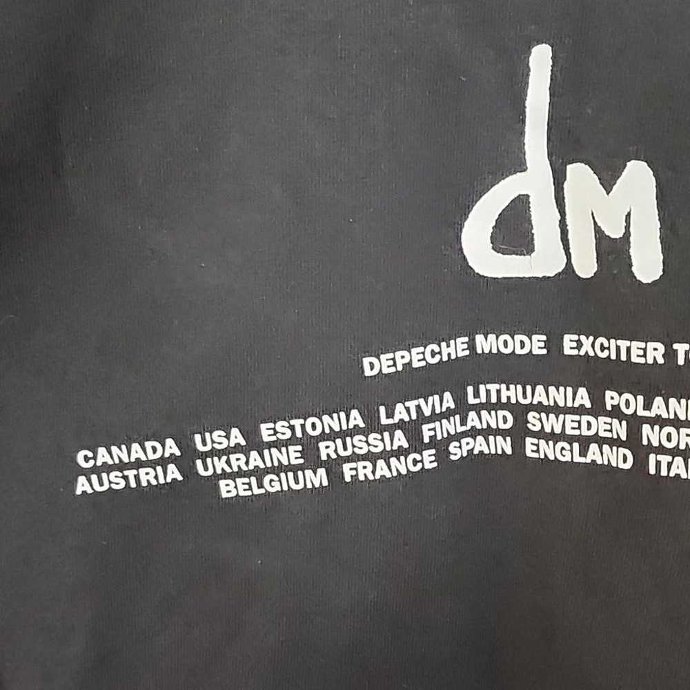 Vintage Depeche Mode Exciter 2001 Concert T-shirt… - image 8