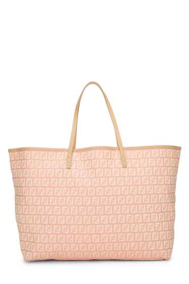 Pink Zucchino Canvas Roll Tote