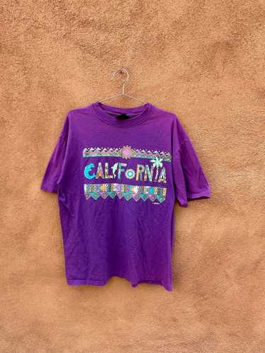 Purple California T-shirt - image 1