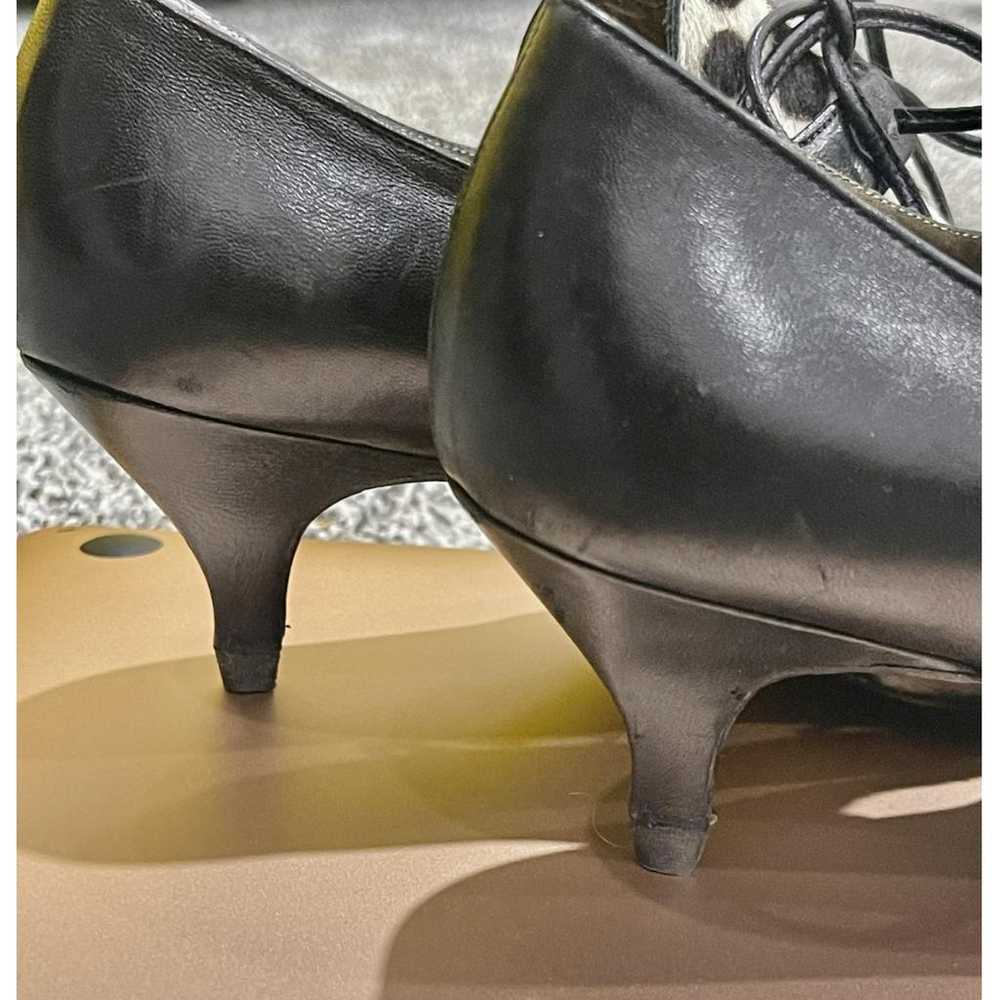 Yves Saint Laurent Pony-style calfskin mules & cl… - image 4