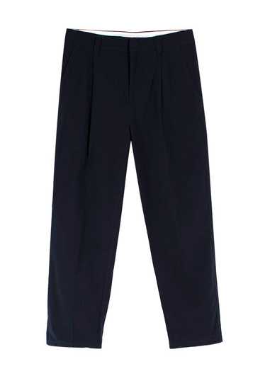 Managed by hewi Orlebar Brown Navy Cotton Trousers