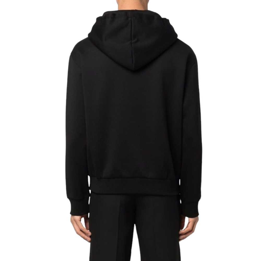 Product Details Prada Black Logo Patch Hoodie - image 11