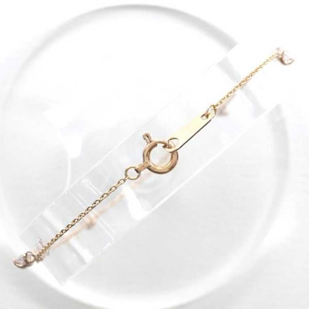 Other Other K10 Pink Gold Zircon Bracelet 17cm Me… - image 2