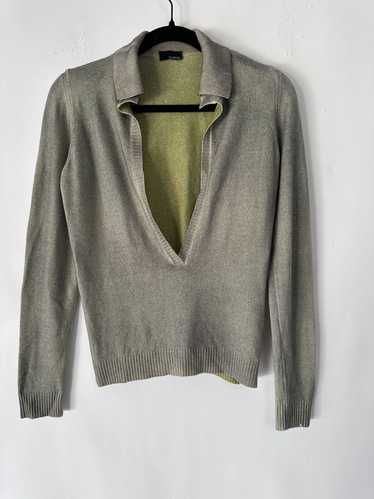 Avant Toi Avant Toi Cashmere Deep V Neck Sweater