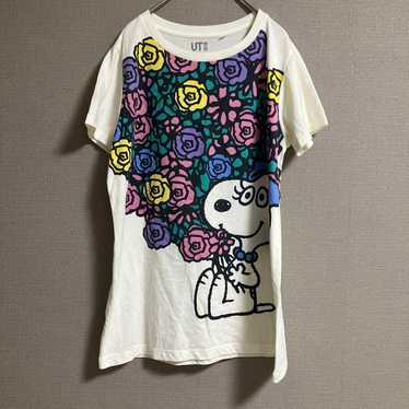 【UNIQLO】T-shirt SNOOPY collaboration with vivid ch