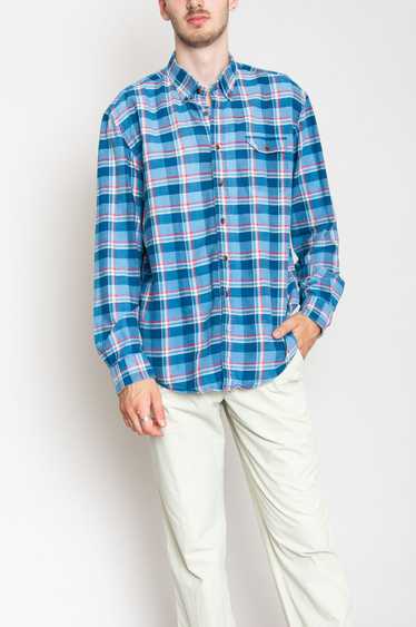 Gant Checked long sleeve shirt Blue