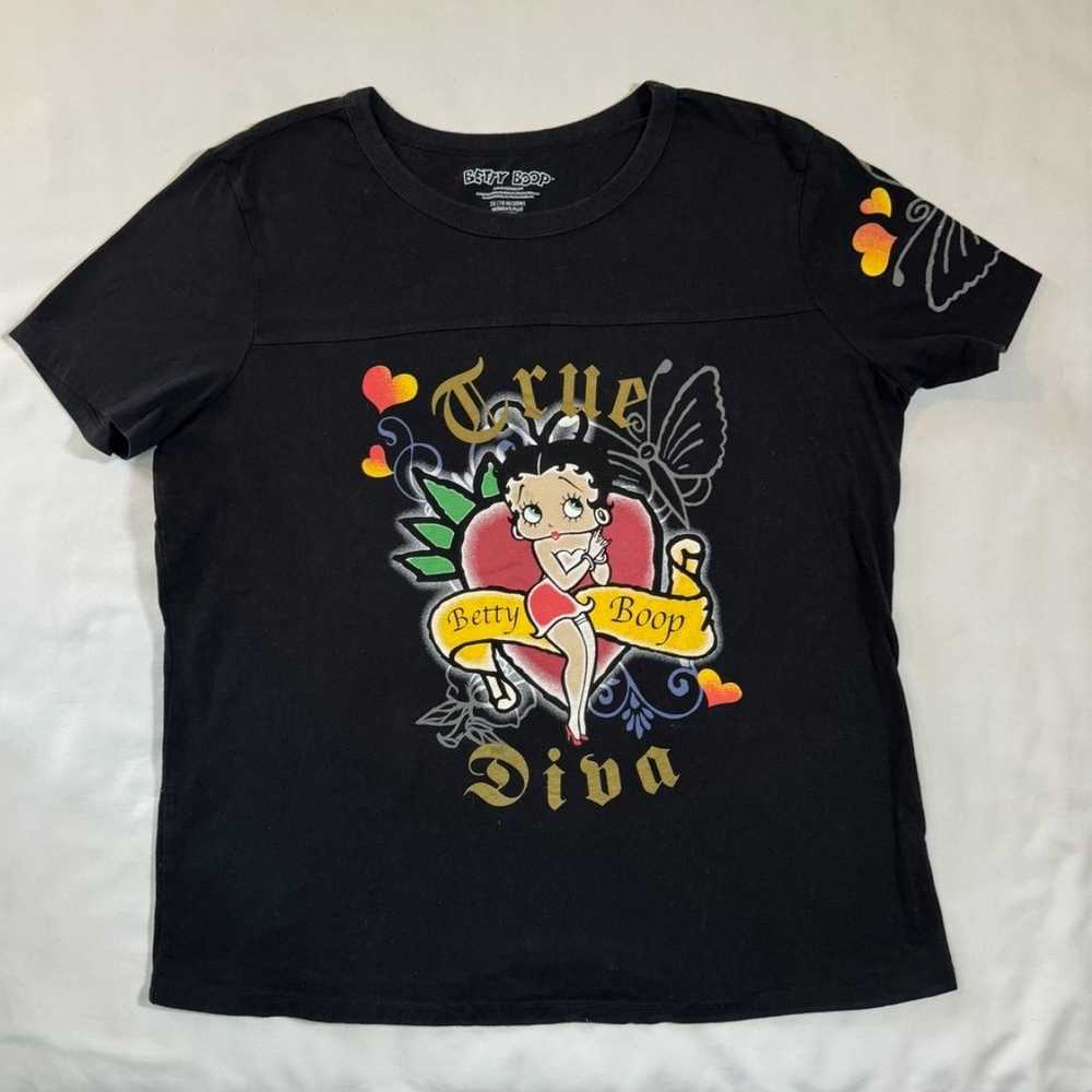 Betty Boop True Diva Graphic Tee - image 1