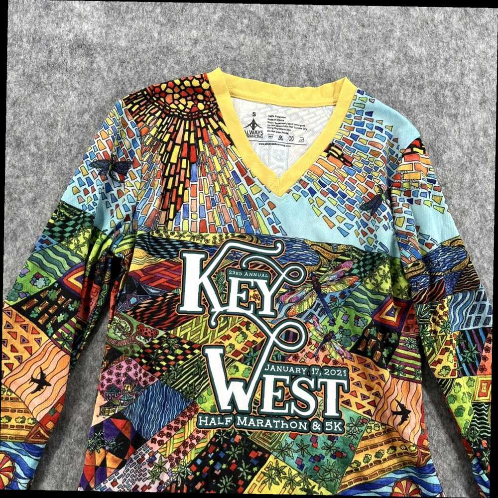 Vintage Key West Womens Tropical 5k Marathon Perf… - image 2