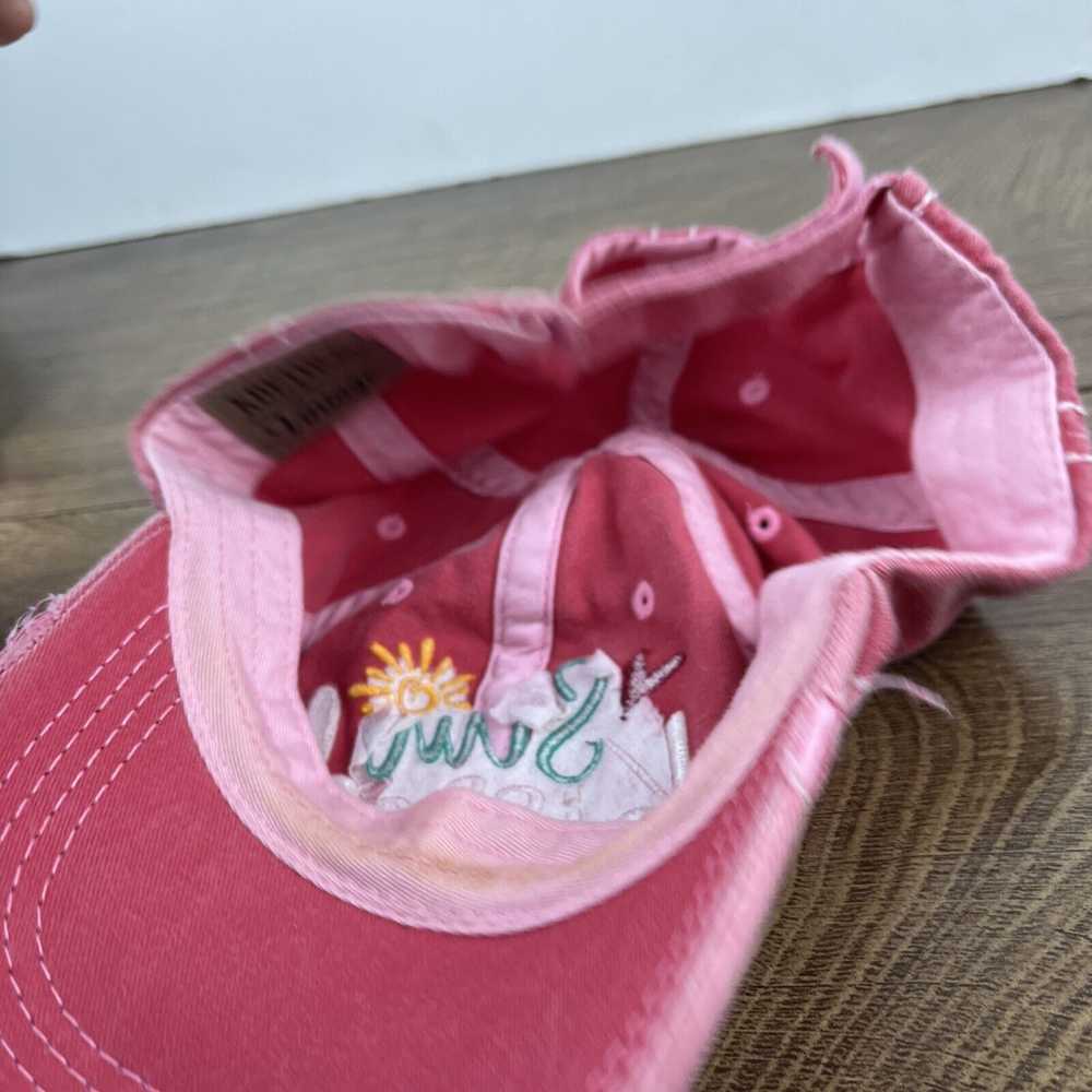 Other Sun Kissed Hat Sun Kissed Pink Hat Adjustab… - image 11