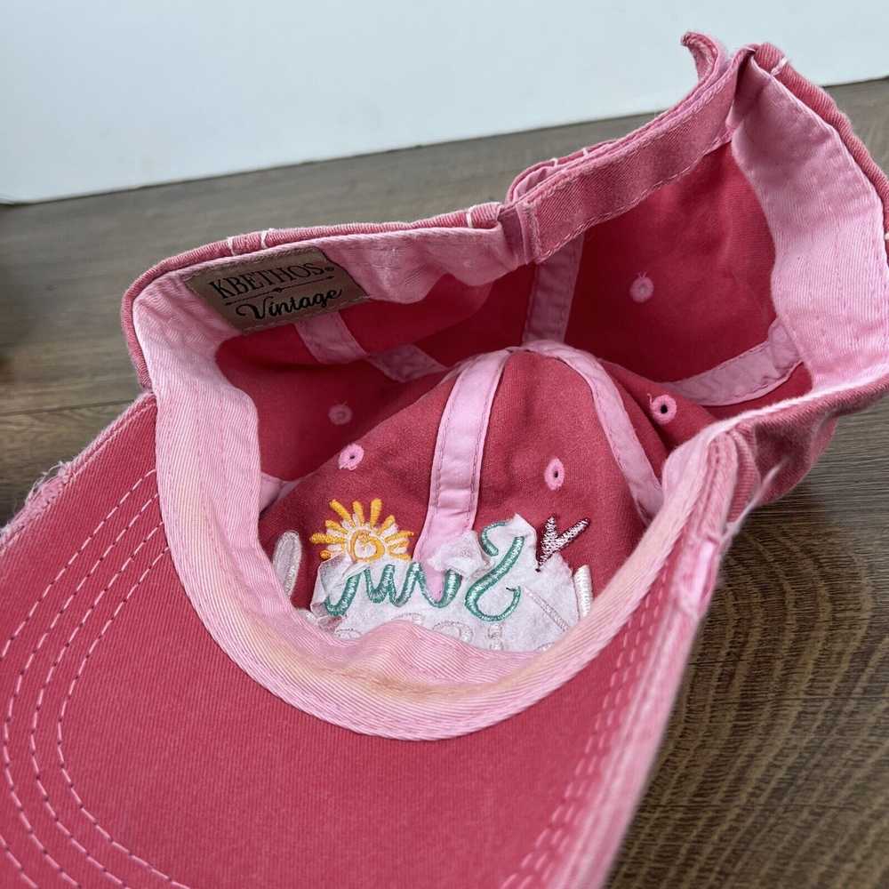 Other Sun Kissed Hat Sun Kissed Pink Hat Adjustab… - image 12