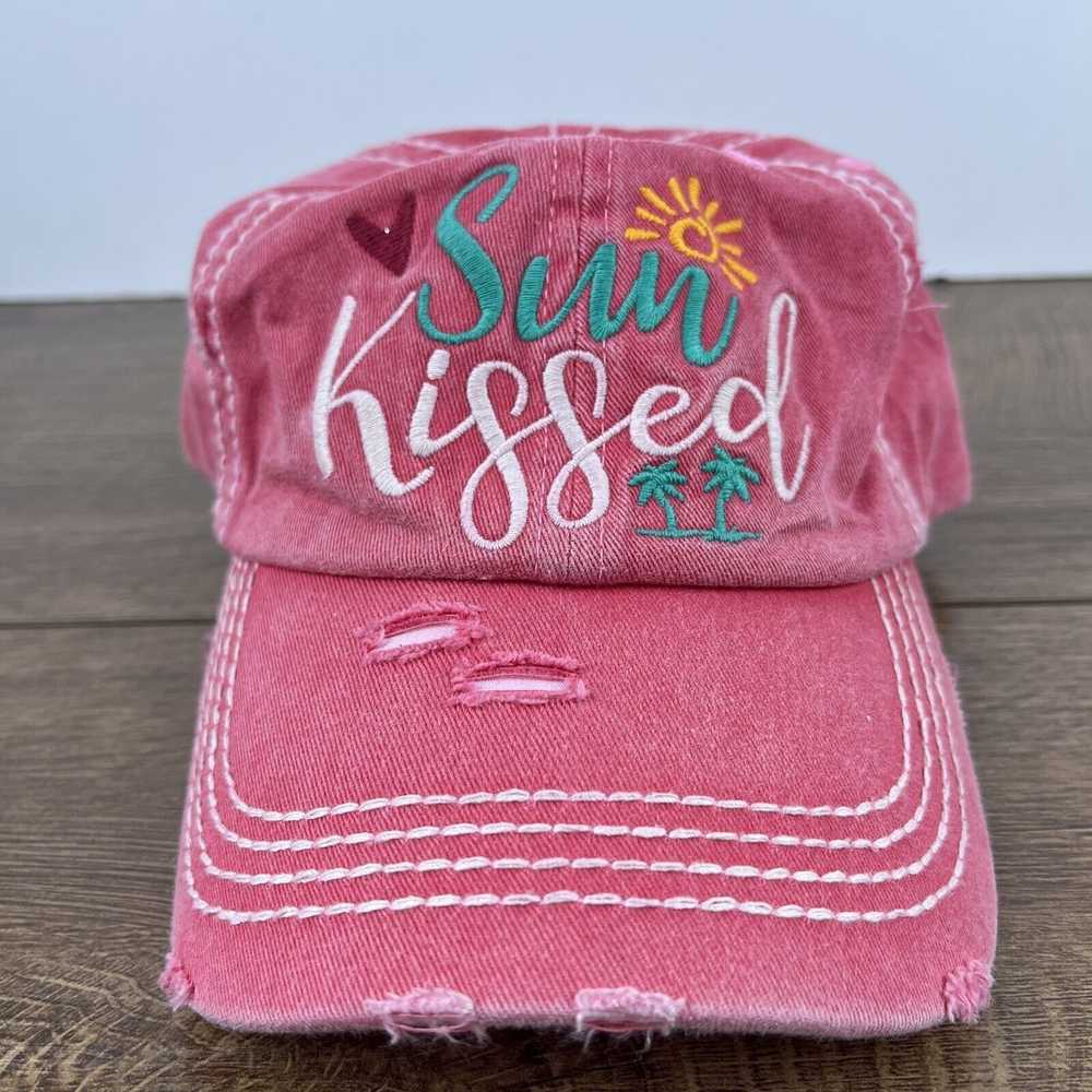 Other Sun Kissed Hat Sun Kissed Pink Hat Adjustab… - image 1