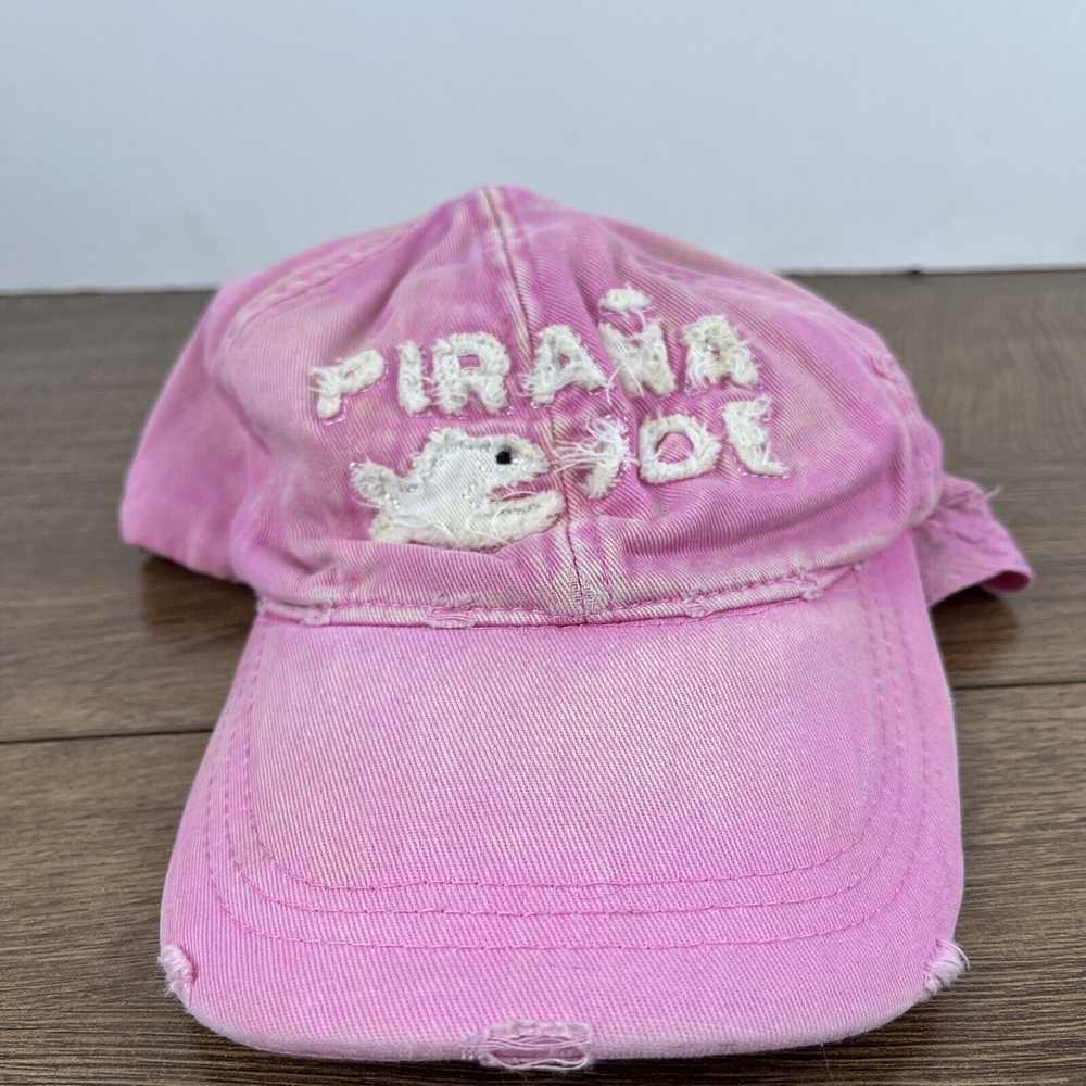 Other Pirana Joe Hat Pirana Joe Pink Hat Adjustab… - image 3