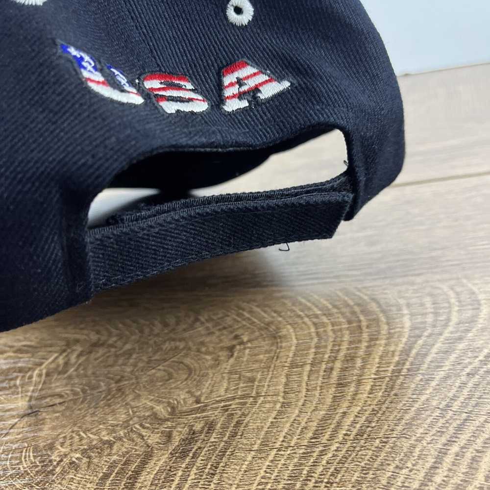 Other USA Hat Bald Eagle USA Black Hat Adjustable… - image 10