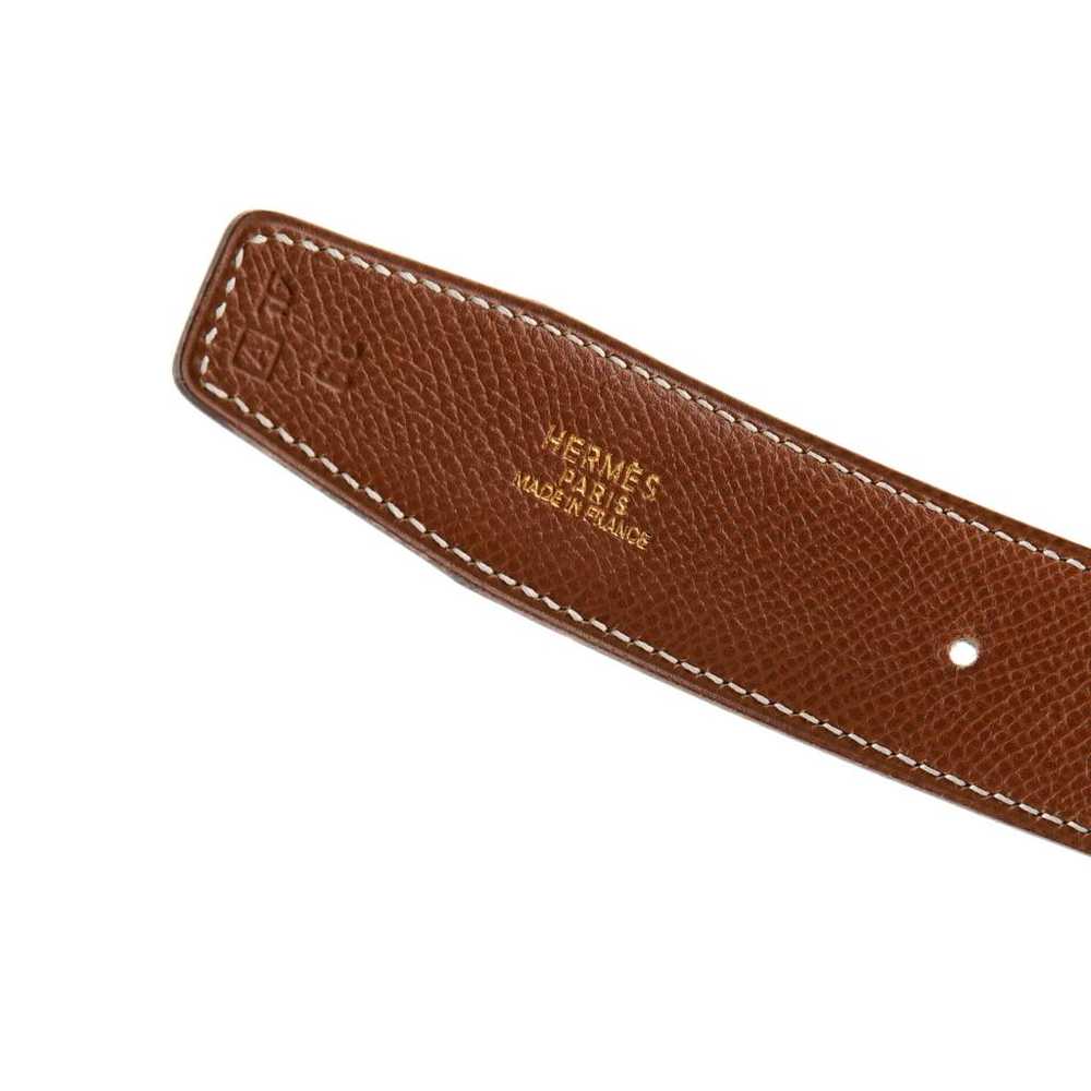 Hermès Leather belt - image 3