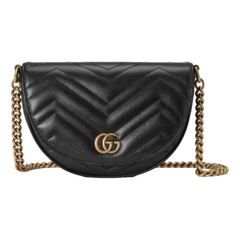 Gucci Marmont leather crossbody bag - image 1