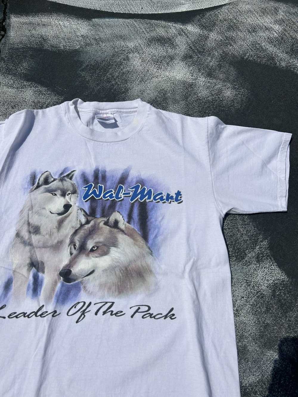 Tee × Vintage × Walmart Vintage Walmart Wolf Lead… - image 1