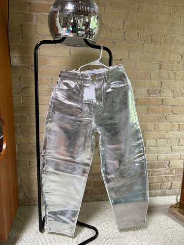 GANNI Silver Stary Jeans (27") | Used, Secondhand,