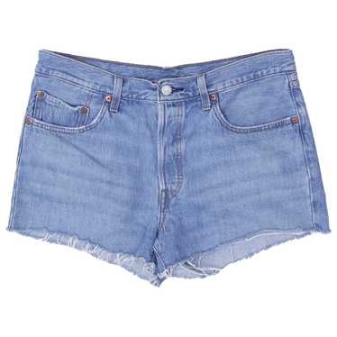 Ladies Levi Strauss 501 Button Fly Denim Shorts - image 1