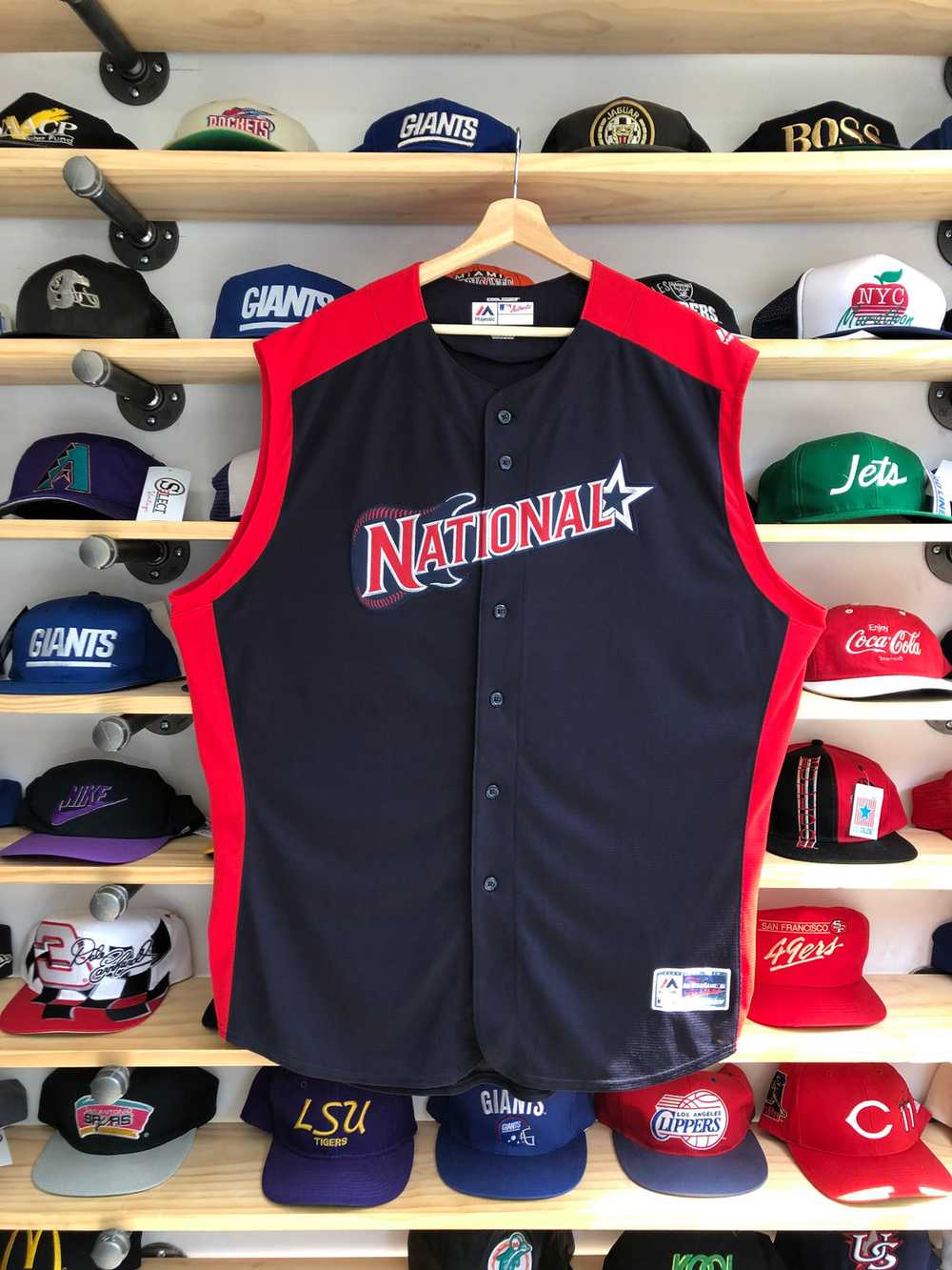 Majestic 2019 ASG National Team Authentic Blank J… - image 1