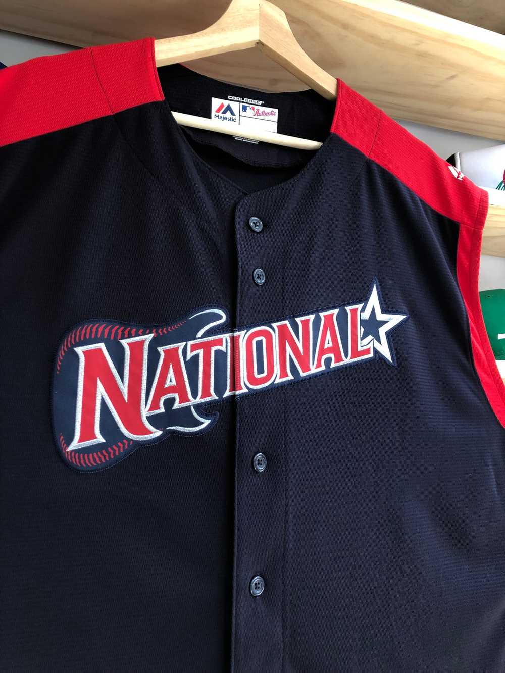 Majestic 2019 ASG National Team Authentic Blank J… - image 3