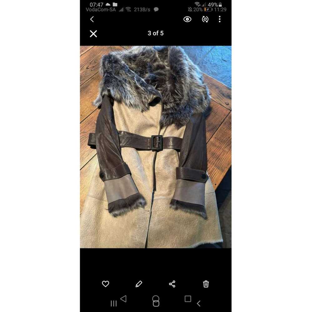 Karl Donoghue Shearling coat - image 4