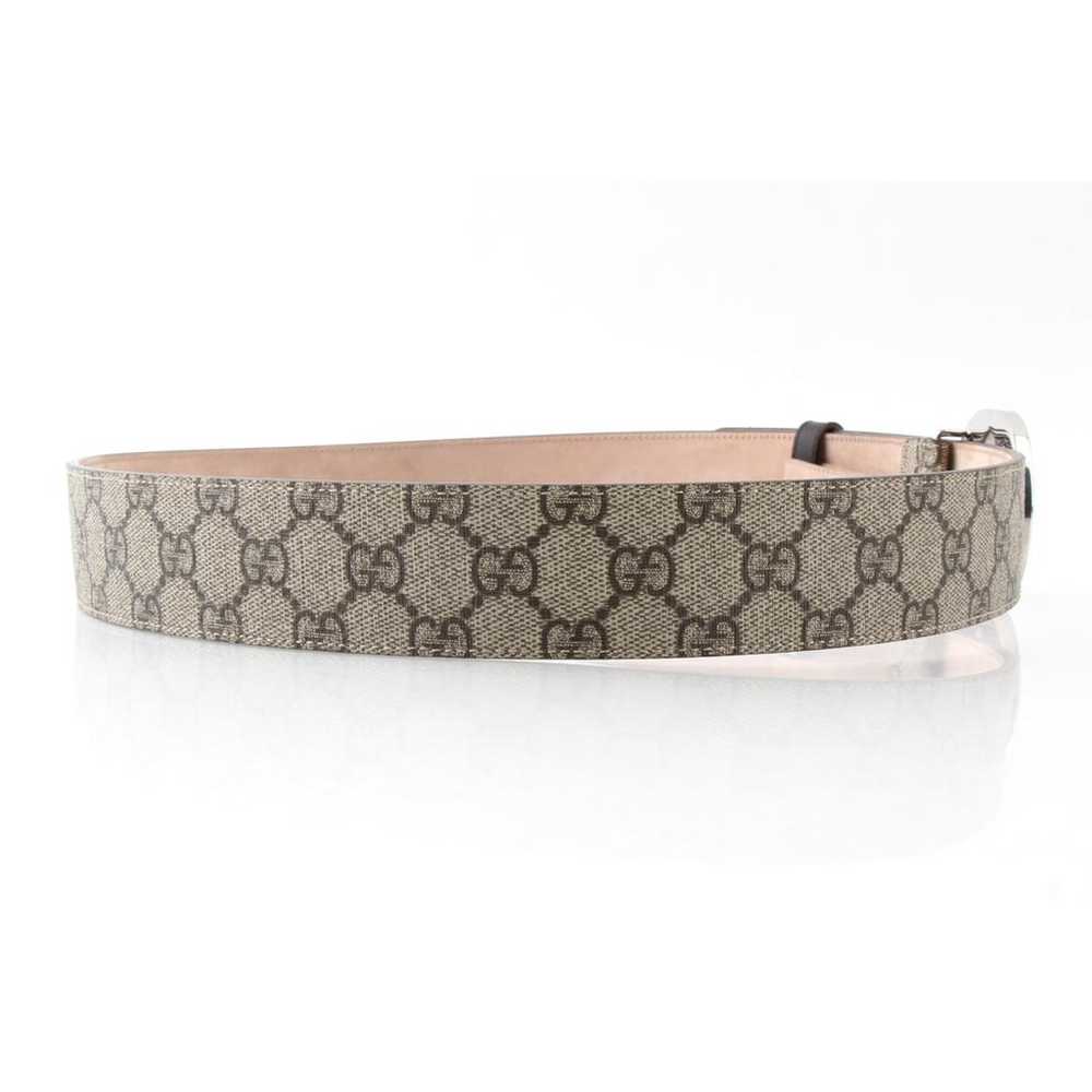 Gucci Interlocking Buckle cloth belt - image 3