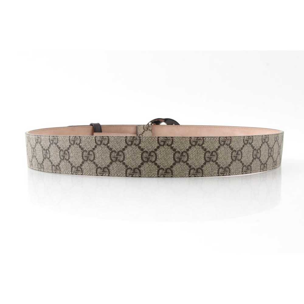 Gucci Interlocking Buckle cloth belt - image 4