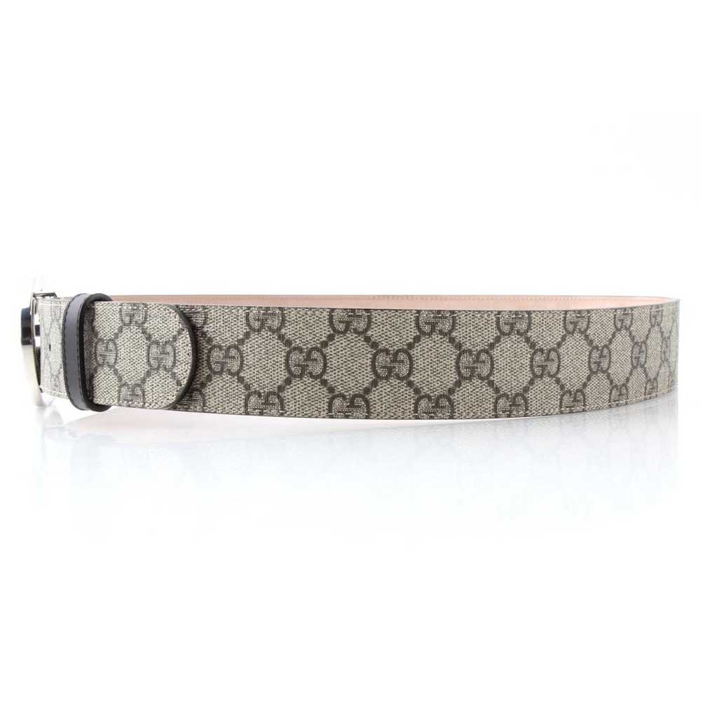 Gucci Interlocking Buckle cloth belt - image 5