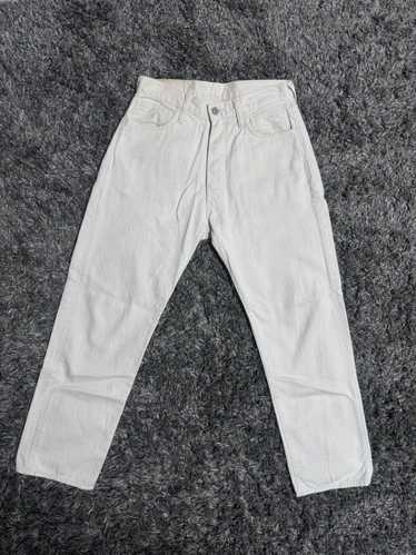 EVISU No3 denim pants 白カモメ W36×L35 EVISU No3 denim pants 白カモメ W36×L35 - メルカリ