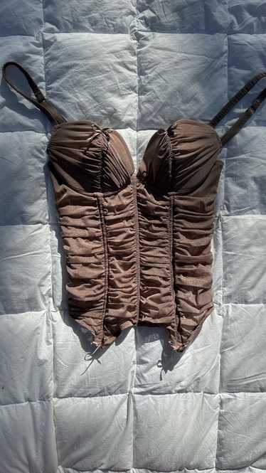 Vintage Chantal Thomass mesh corset (s)