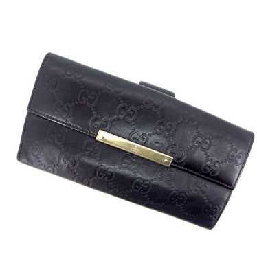 Gucci Long Wallet W Hook Guccisima Black Storage … - image 1