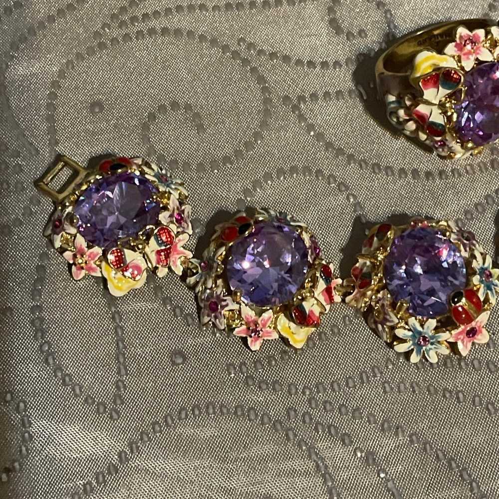 Vintage Bracelet and Ring Set - image 11