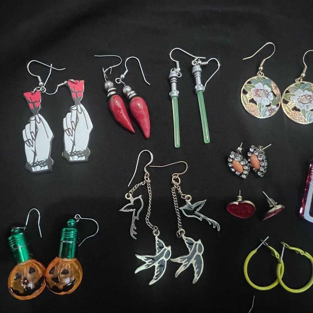 Variety Earrings Lot - image 2