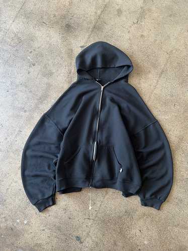 1990s Russell Black Zip Hoodie