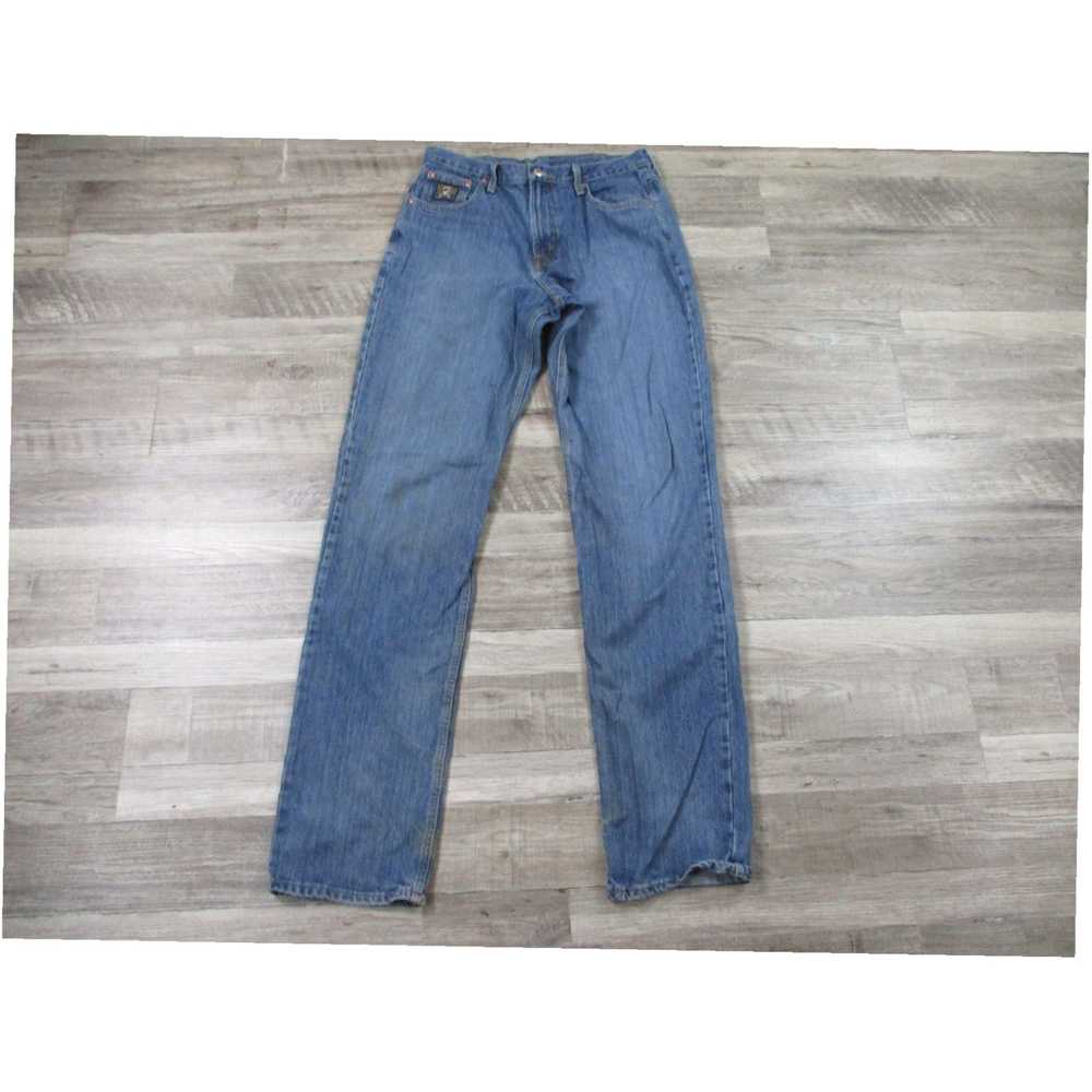 Vintage Authentic Blue American Denim Cowboy Whit… - image 1