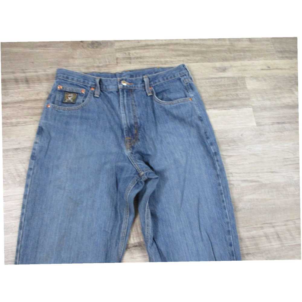 Vintage Authentic Blue American Denim Cowboy Whit… - image 3