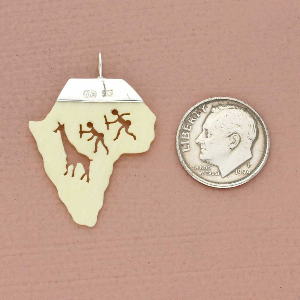 ❗️CLEARANCE❗️sterling silver vintage africa giraf… - image 2